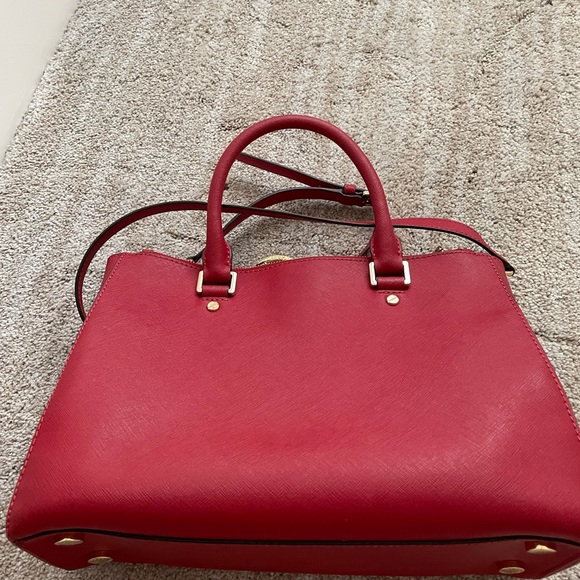 Michael Kors red hand bag - Picture 5 of 5